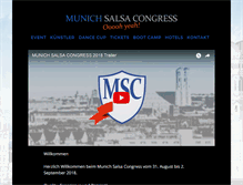 Tablet Screenshot of munichsalsacongress.com